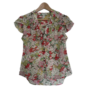 Anthropologie Odille Floral Top 4